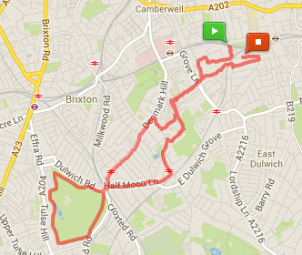 Mar - Herne Hill 10km