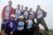 Team at the summit of Scafell&nbsp;Pike